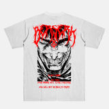 camisa oversized berserk guts