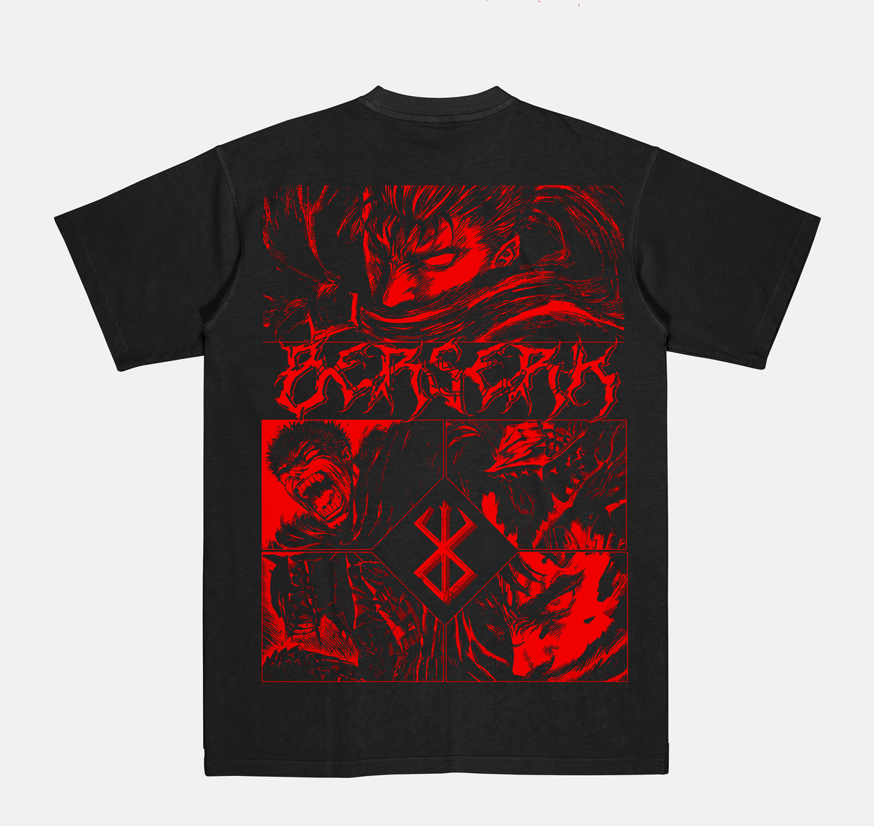 CAMISA OVERSIZED BERSERK GUTS 